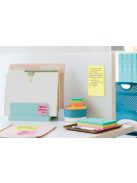 Öntapadó jegyzettömb, 102x152 mm, 100 lap, vonalas, 3M POSTIT, sárga (LP6601)