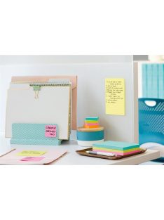   Öntapadó jegyzettömb, 102x152 mm, 100 lap, vonalas, 3M POSTIT, sárga (LP6601)