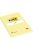 Öntapadó jegyzettömb, 102x152 mm, 100 lap, kockás, 3M POSTIT, sárga (LP6621)