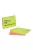 Öntapadó jegyzettömb, 203x152 mm, 4x45 lap, 3M POSTIT "Super Sticky", vegyes színek (LP6845SSP)