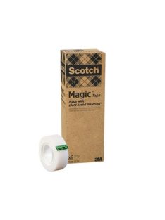   Ragasztószalag, 19 mm x 33 m, környezetbarát, 3M "Scotch® Magic™", áttetsző (LP90019339)