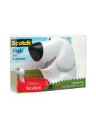 Ragasztószalag-adagoló, asztali, feltöltött, 3M SCOTCH "C31", kutya (LPC31D)