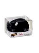 Ragasztószalag-adagoló, asztali, feltöltött, kavics formájú, 3M SCOTCH , fekete (LPC36BEU)