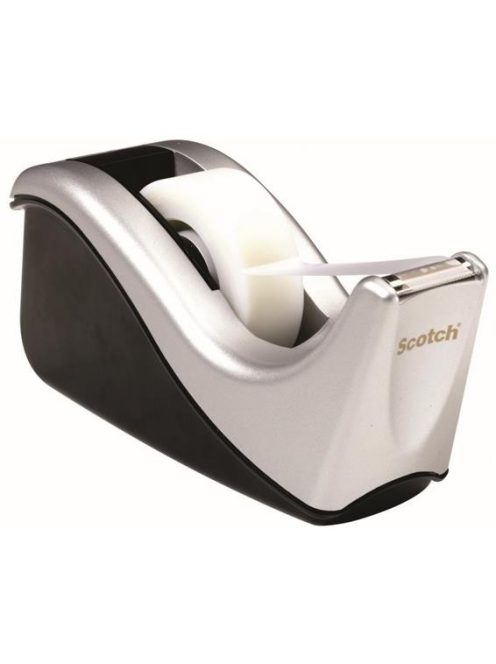 Ragasztószalag-adagoló, asztali, 3M SCOTCH "C60", ezüst (LPC60ST)