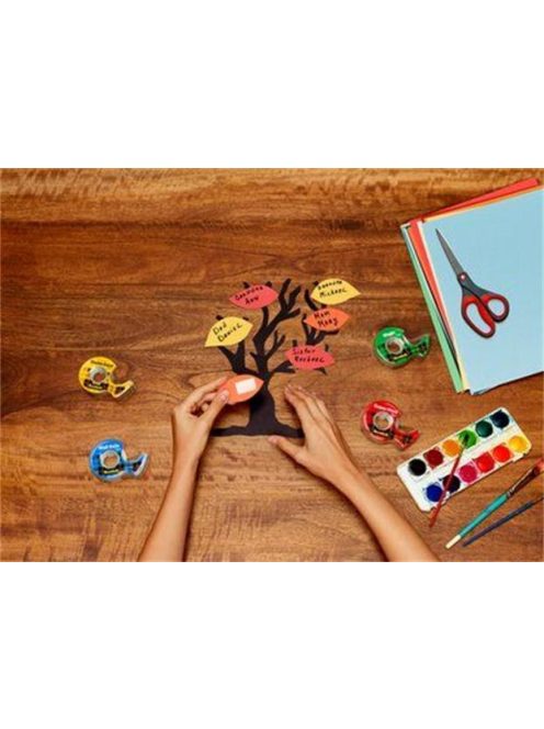 Ragasztószalag, kétoldalas, utántöltő, 12 mm x 6,3 m, 3M SCOTCH (LPM136R2)