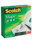Ragasztószalag, 12 mm x 33 m, 3M SCOTCH "Magic Tape 810" (LPM810)