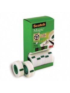   Ragasztószalag, 2 db ajándék, 19 mm x 33 m, 3M SCOTCH "Magic tape 810" (LPM81933)
