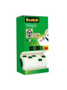   Ragasztószalag, 2 db ajándék, 19 mm x 33 m, 3M SCOTCH "Magic tape 810" (LPM81933)