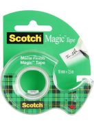 Ragasztószalag, adagolón, kézi, 19 mm x 7,5 m, 3M SCOTCH "Magic Tape 810" (LPM81975D)