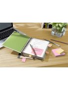 Öntapadó jegyzettömb, 76x76 mm, 6x100 lap, környezetbarát, 3M POSTIT "Nature", vegyes pasztell színek (LPN6541GB)