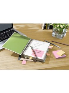   Öntapadó jegyzettömb, 76x76 mm, 6x100 lap, környezetbarát, 3M POSTIT "Nature", vegyes pasztell színek (LPN6541GB)