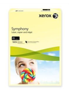   Másolópapír, színes, A4, 160 g, XEROX "Symphony", világossárga (pasztell) (LX93231) (LX93231)