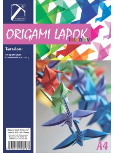   Origami lap T-Creativ A/4 int intenzív, 10 lapos, 25 db/csomag