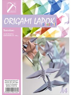   Origami lap T-Creativ A/4 pasz pasztell, 10 lapos, 25 db/csomag