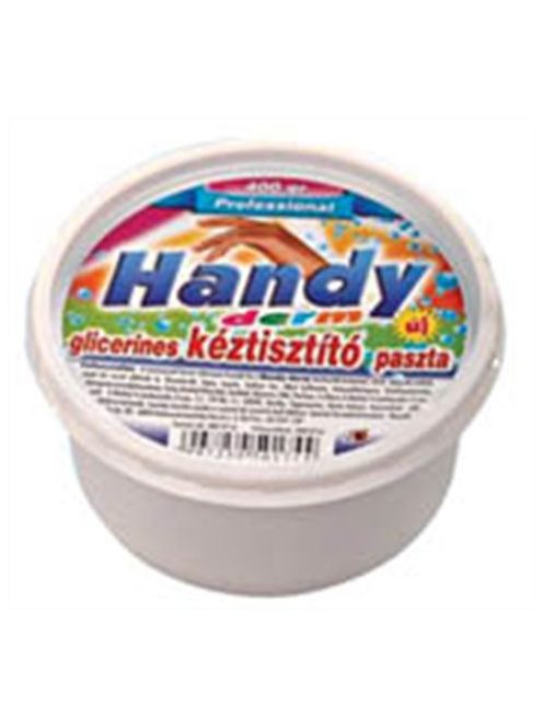 Kéztisztító krém, 400 g, glicerines "Handy Derm" (ME780)