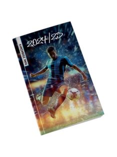 Diák zsebkönyv, heti, 2024/2025 tanév, REALSYSTEM, foci