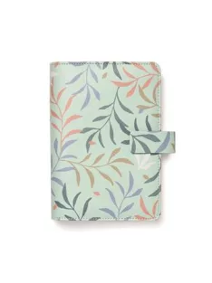   Kalendárium, gyűrűs, betétlapokkal, personal méret, FILOFAX "Botanical", menta (NFX022648)
