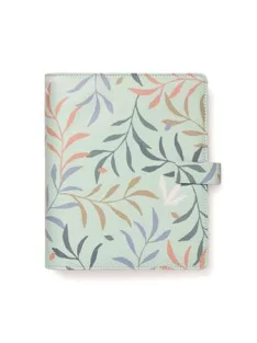   Kalendárium, gyűrűs, betétlapokkal, A5, FILOFAX "Botanical", menta (NFX022649)