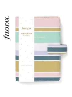   Kalendárium, gyűrűs, betétlapokkal, personal méret, FILOFAX "Good Vibes" (NFX022686)
