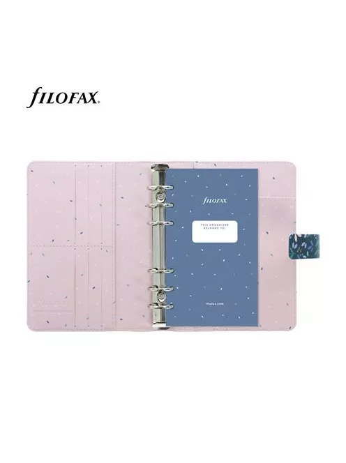 Kalendárium, gyűrűs, betétlapokkal, personal méret, FILOFAX "Garden Dusk" (NFX028713)