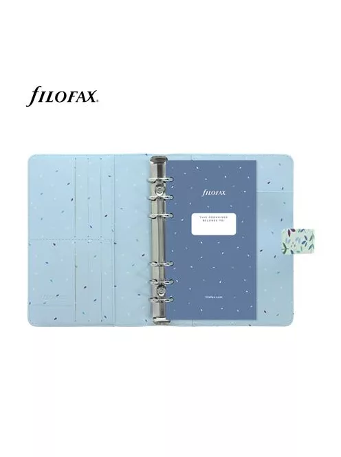 Kalendárium, gyűrűs, betétlapokkal, personal méret, FILOFAX "Garden Sunrise" (NFX028716)