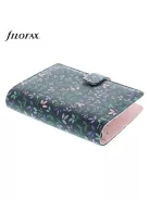 Kalendárium, gyűrűs, betétlapokkal, pocket méret, FILOFAX "Garden Dusk" (NFX028717)