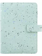 Kalendárium, gyűrűs, betétlapokkal, personal méret, FILOFAX, "Expressions", menta (NFX028726)