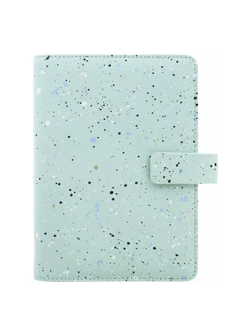 Kalendárium, gyűrűs, betétlapokkal, personal méret, FILOFAX, "Expressions", menta (NFX028726)