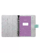 Kalendárium, gyűrűs, betétlapokkal, personal méret, FILOFAX, "Expressions", menta (NFX028726)