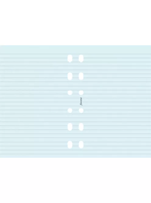 Kalendárium betét, jegyzetlap, personal méret, vonalas, FILOFAX, kék (NFX133001)