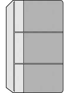   Kalendárium betét, névjegytartó, "L", SATURNUS (NKL335)