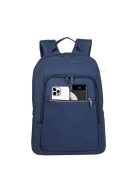 Notebook hátizsák, 15,6-16", ECO, RIVACASE "7561 Alpendorf", sötétkék (NTRA7561BL)