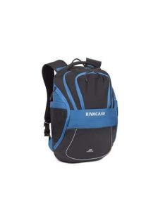   Notebook hátizsák, 15,6", 20L, RIVACASE "5225 Mercantour", fekete-kék (NTRME5225BBL)