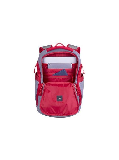Notebook hátizsák, 15,6", 20L, RIVACASE "5225 Mercantour", szürke-piros (NTRME5225GR)