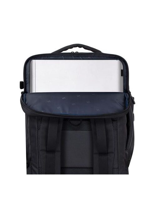 Notebook hátizsák, 17,3", ECO, RIVACASE "8461 Tegel Travel", fekete (NTRTE8461B)