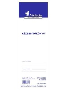   Nyomtatvány, kézbesítőkönyv, 100 lap, , "C.5230-29" (NVC523029) (NVC523029)