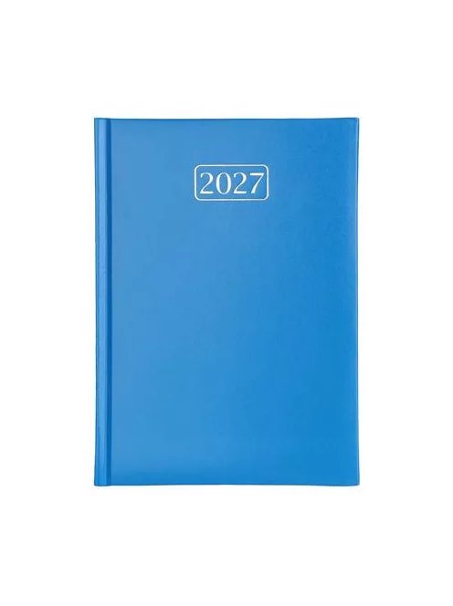 Naptár, tervező, A5, napi, VICTORIA OFFICE "Crono", kék (2027.évi)