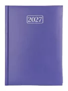 Naptár, tervező, A5, napi, VICTORIA OFFICE "Chrono, lila (2027 évi)