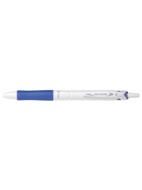 Golyóstoll, 0,32 mm, nyomógombos, PILOT "Acroball Pure White", kék (PACPWK)