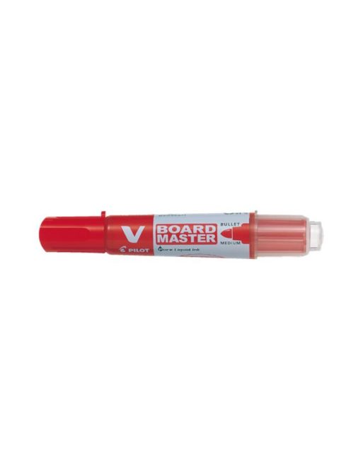 Táblamarker, 2,3 mm, kúpos, PILOT "V-Board Master", piros (PBMTP)