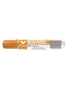 Táblamarker, 2,2-5,2 mm, vágott, PILOT "V-Board Master", narancssárga (PBMTVN)