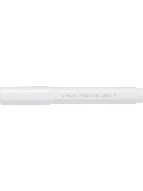 Dekormarker, 1 mm, PILOT "Pintor F", fehér (PDMPTFF)