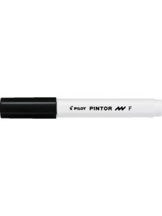   Dekormarker, 1 mm, PILOT "Pintor F", fekete (PDMPTFFK)