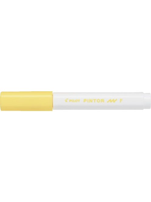 Dekormarker, 1 mm, PILOT "Pintor F", sárga (PDMPTFS)