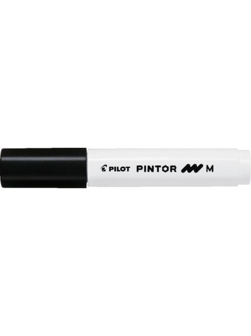 Dekormarker, 1,4 mm, PILOT "Pintor M", fekete (PDMPTMFK)