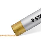 Nyomósirón, 0,5 mm, PENTEL, "Fiesta AX105-AO", zöld (PENAX105Z)