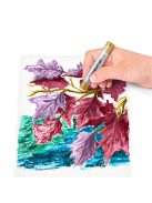 Nyomósirón, 0,5 mm, PENTEL, "Fiesta AX105-AO", zöld (PENAX105Z)