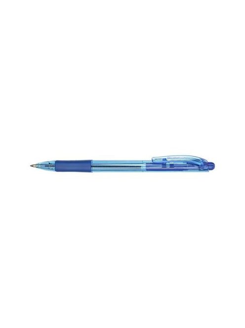 Golyóstoll, 0,35 mm, nyomógombos, PENTEL "BK417", kék (PENBK417K)