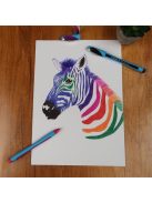 Golyóstoll, 0,35 mm, nyomógombos, PENTEL "Kachiri BK457", zöld (PENBK457Z)