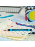 Golyóstoll, 0,35 mm, nyomógombos, PENTEL "Kachiri BK457", zöld (PENBK457Z)